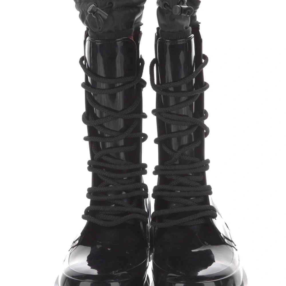 Christian Dior DiorCamp Mid-Calf Rain Boots RARE FIND - pristine condition!! - Picture 4 of 6